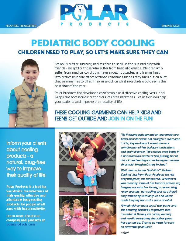 Pediatric newsletter 2021 cover