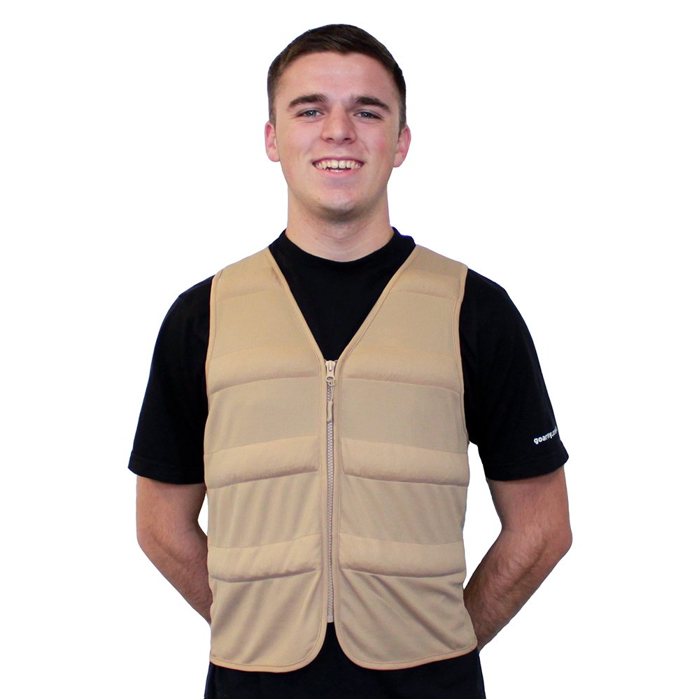 Water-Activated Evaporative Cooling Vests