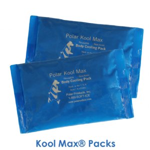 Kool Max® Men's Fashion Kit with Vest, Neck Wrap, Extra Packs