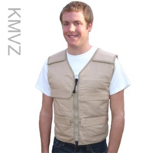 Kool Max&trade; Zipper Vest and Cooling Neck Wrap