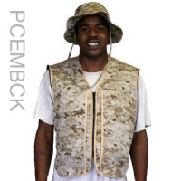 Military Phase Change Vest & Evaporative Cooling Boonie Hat Kit