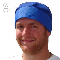 Evaporative Cooling Skull Cap