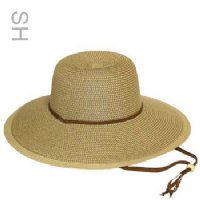 Straw Hat with Evaporative Insert