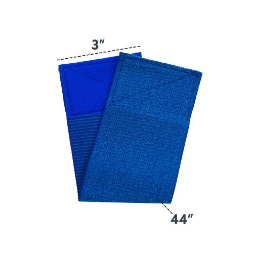 A black 3 x 10 Elastic Belt is shown by itself