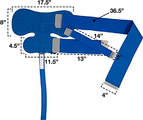 Active Ice cold water cyrotherapy Pad  is shown 