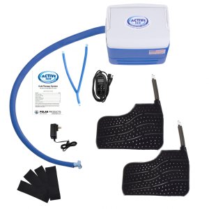 Polar Active Ice® 3.0 Double Large Foot Cold Therapy System, 9-Quart Cooling Reservoir