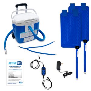Polar Active Ice® 3.0 Double Full Circumference Knee Cold Therapy System, 16-Quart Cooling Reservoir