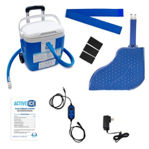 Polar Active Ice® Full Coverage Foot & Ankle Cold Therapy System, 16-Quart Cooling Reservoir