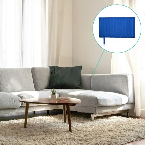 Active Ice 3.0 Blanket Cold Therapy system with blue 15 Quart Cooler by itself against a white background