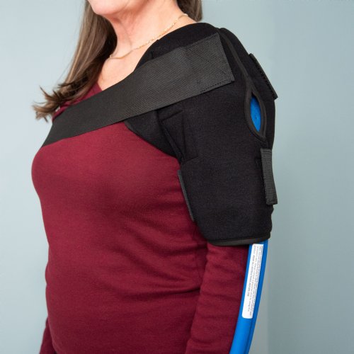 Active Ice cold water cyrotherapy Pad  is shown 
