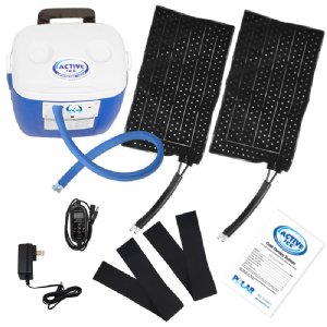 Polar Active Ice® 3.0 Double Full Circumference Knee Cold Therapy System, 16-Quart Cooling Reservoir