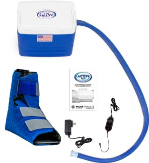 Polar Active IceÂ® Upper Foot & Ankle Cold Therapy System, 9-Quart Cooling Reservoir