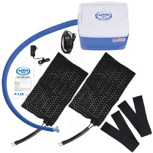 Polar Active Ice® 3.0 Double Full Circumference Knee Cold Therapy System, 9-Quart Cooling Reservoir