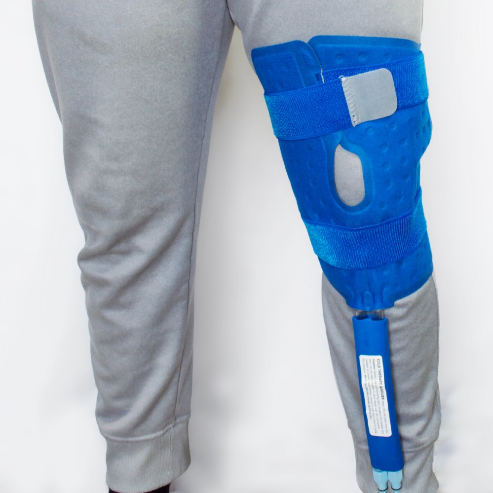 Polar ice clearance cold knee wrap