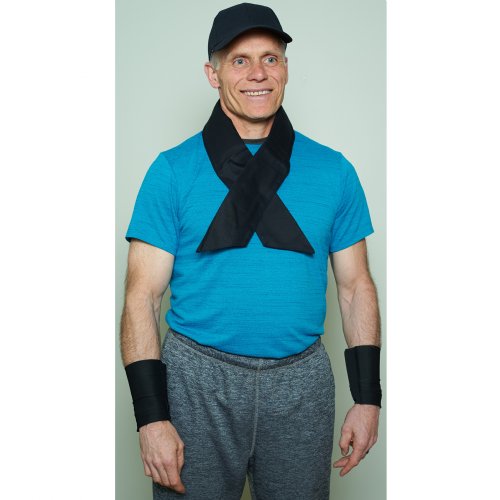 Cool58® Phase Change Cooling Accessories Kit with Hat, Neck wrap, & Wrist Wraps