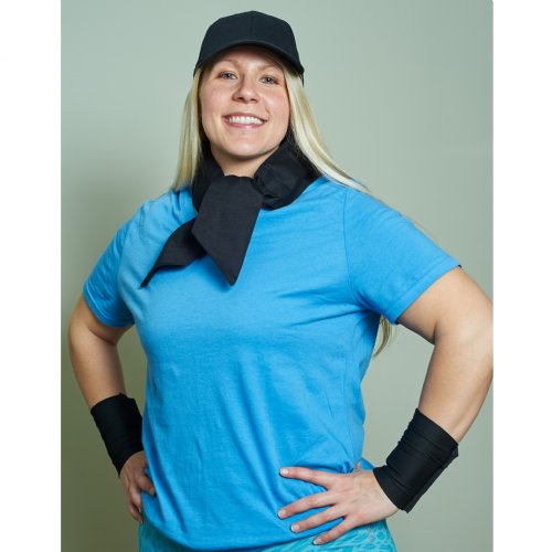 Cool58® Phase Change Cooling Accessories Kit with Hat, Neck wrap, & Wrist Wraps