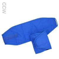 Pair of blue Cool Comfort evaporative cooling wrist wraps