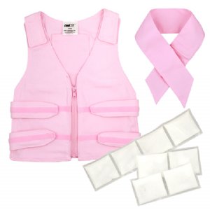 Cool Kids™ Toddler Cooling Kit with Vest, Neck Wrap, Extra Packs