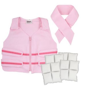 Cool Kids™ Cooling Kit with Vest, Neck Wrap, Extra Packs