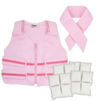 Cool Kids™ Cooling Kit with Vest, Neck Wrap, Extra Packs