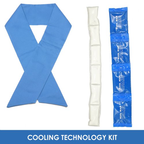 Deluxe Cooling Neck Wrap Technology Kit with Kool Max®, Cool58® and Quick Cool™ Packs