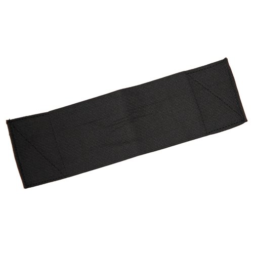 A black 3 x 10 Elastic Belt is shown by itself