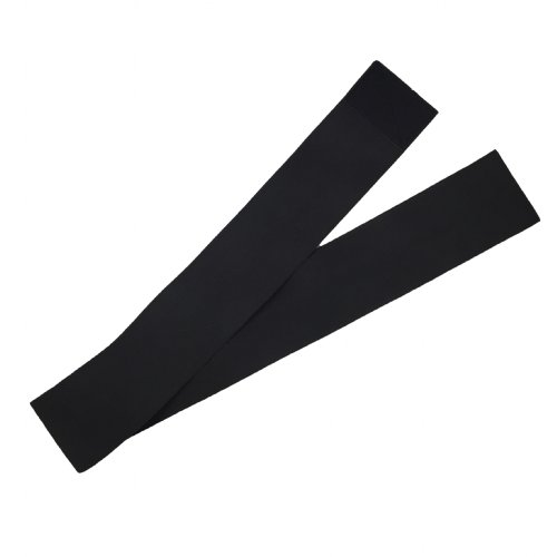 A black 3 x 10 Elastic Belt is shown by itself