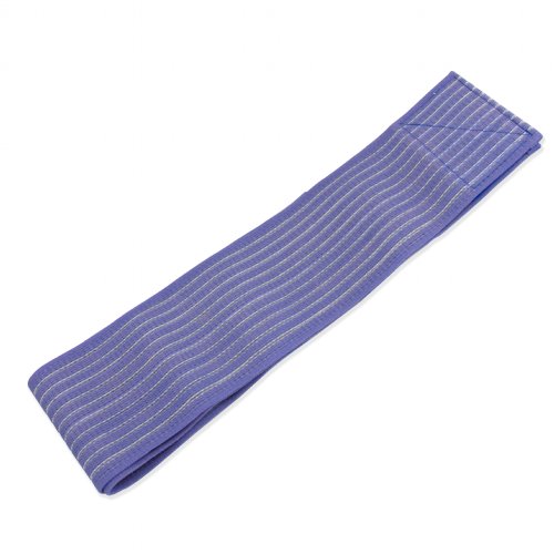 A Purple 3 x 44 Elastic Belt is shown by itself 