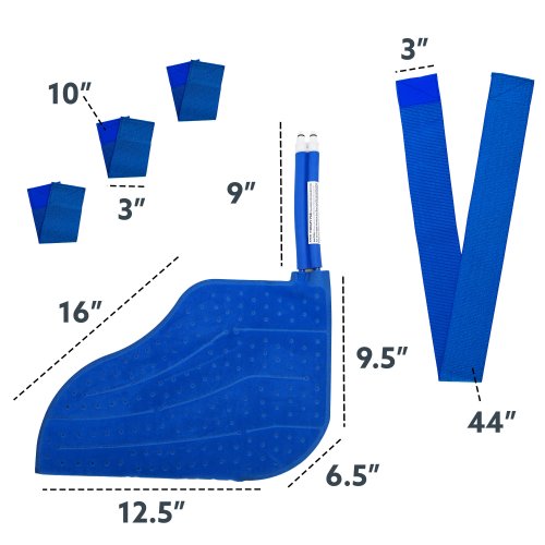 Active Ice cold water cyrotherapy machine is shown with its contents 