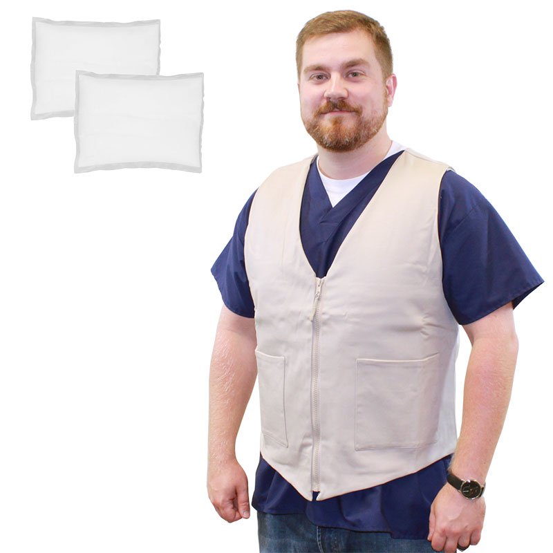 CoolOR® Men's Fashion Cooling Vest with Cool58® Packs Polar Products