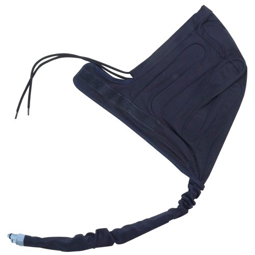 An Active Ice3.0 Cold Water Therapy Cap is shown two draw strings come out of the bladder