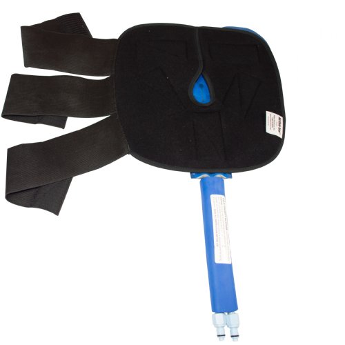 An Active Ice3.0 Universal Cold Therapy Bladder is within an Elbow Compression Wrap