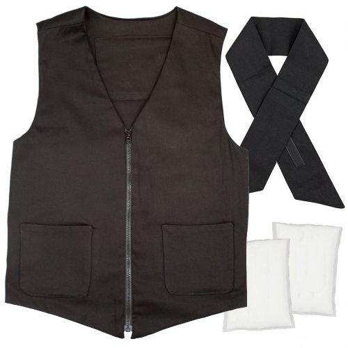 MSF Men's Fashion Kit with Vest, Scarf, Hat, Extra Packs
