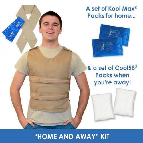 Polar's "Home and Away" Kit with Poncho Vest & Neck Wrap