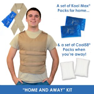 Polar's "Home and Away" Kit with Poncho Vest & Neck Wrap