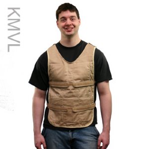  Kool Max® Poncho Vest Kit with Vest, Neck Wrap, Wrist Wraps, Extra Packs