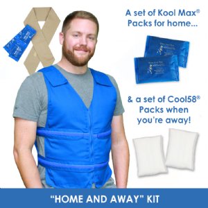 Polar's "Home and Away" Kit with Zipper Vest & Neck Wrap