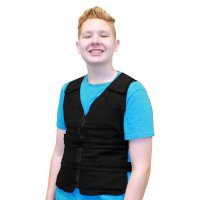 Adjustable Unisex Zipper Cooling Vest with (5-12) Small Cool58® Phase Change Packs