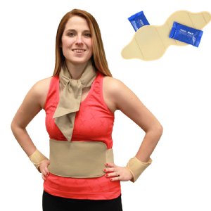 Kool Max® CoolFit® Kit with Torso Wrap, Neck, Ankle, & Wrist Wraps, Extra Packs