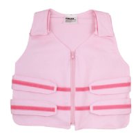 Pink Cool Kids phase change adjustable cooling vest