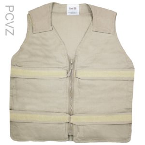 Cool58® Zipper Vest Kit with Vest, Neck Wrap, Extra Packs