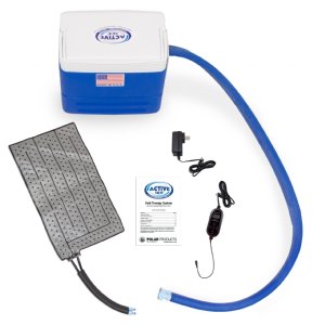 Polar Products Active Ice® 3.0 Universal Rectangular Pad Cold Therapy System with Programmable Digital Timer, 9 Quart Cooling Reservoir