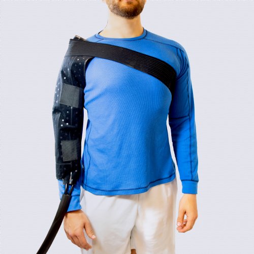 rotator cuff replacement pain ice machine after surgery cold therapy frozen pack wrap kne sholder