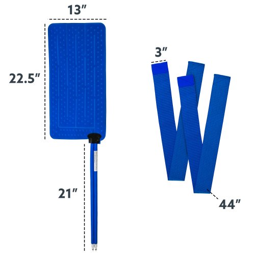 Active Ice cold water cyrotherapy Pad  is shown 
