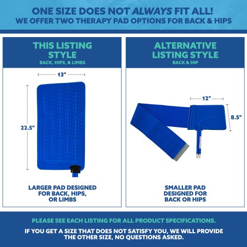 Active Ice cold water cyrotherapy machine is show with its contents 