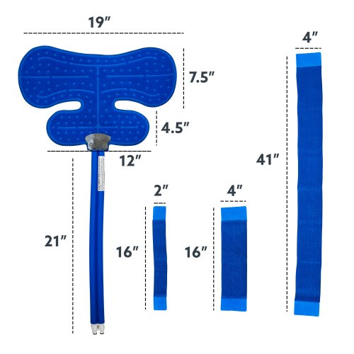 Active Ice cold water cyrotherapy machine is show with its contents 
