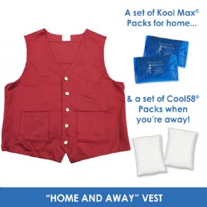 Santa "Home and Away" Fashion Vest