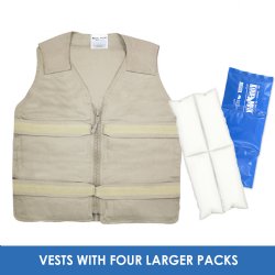 Adjustable Cooling Pack Vests - Body Cooling | Polar Products