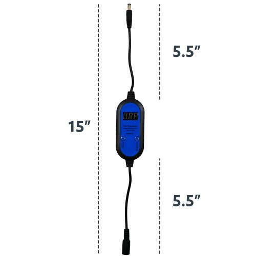 Cool Flow® and CoolOR® Personal Cooling System Digital Temperature Flow Control is shown with its contents 
