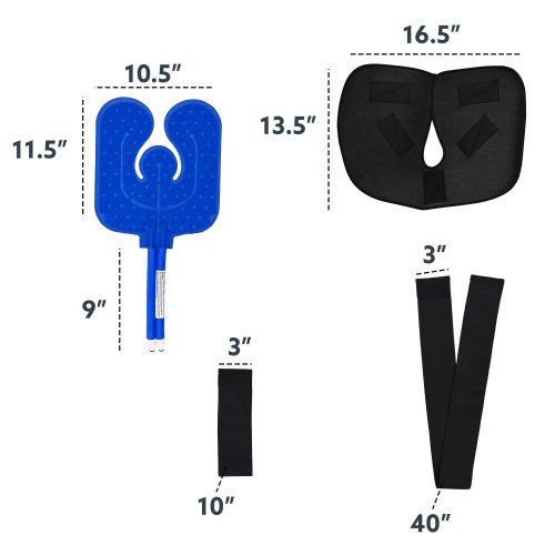 Active Ice cold water cyrotherapy machine is show with its contents 